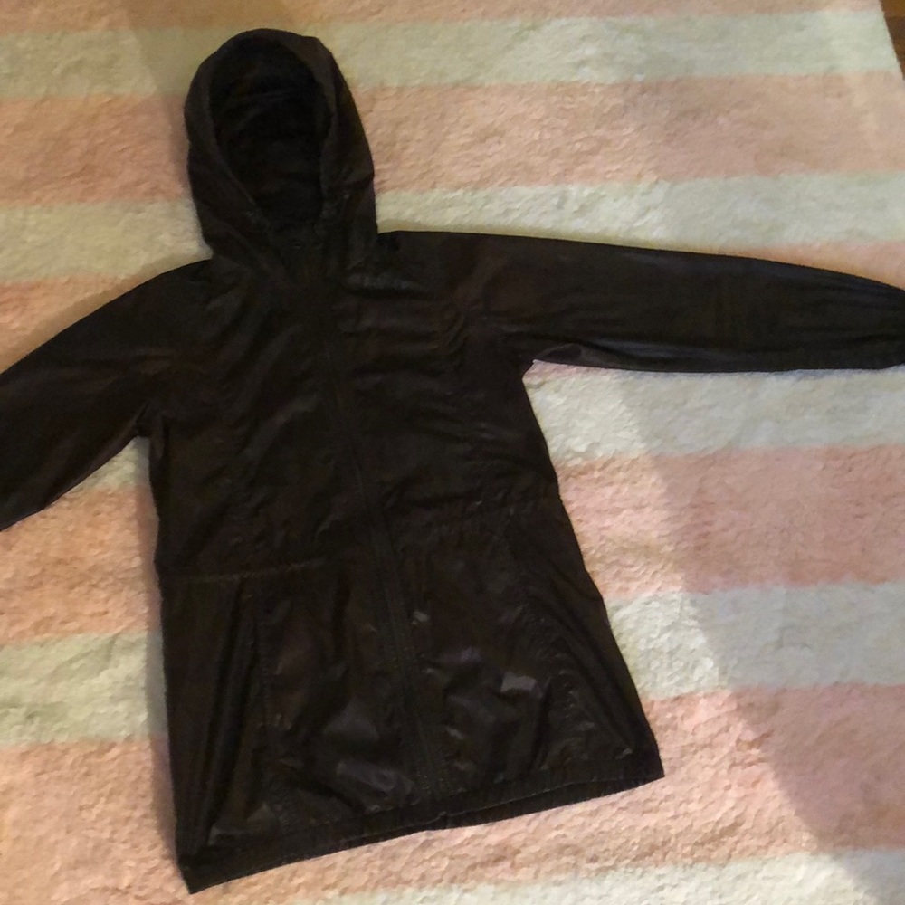 Uniqlo chocolate brown windbreaker